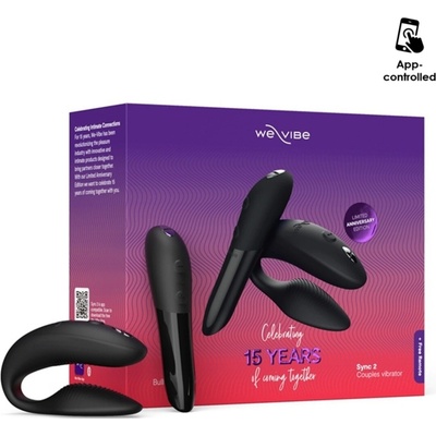 We-Vibe 15 Year Anniversary Collection Sync 2 Tango X Black
