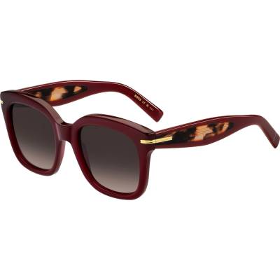 HUGO BOSS Слънчеви очила Boss Women's Square Round Sunglasses - Burgundy_