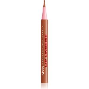NYX Professional Makeup Lip Lingerie маркер за устни за дълготраен ефект цвят 03 Barely There 1ml