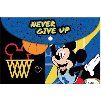 Diakakis Папка с копче, А4, mickey (30124-А-MICKEY)