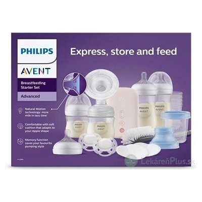 Philips AVENT Advanced sada elektrická SCD340/31 Natural Motion