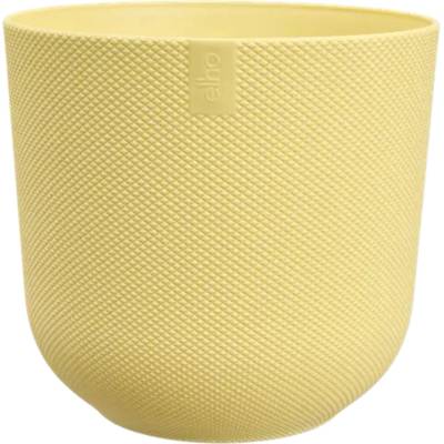 elho Kvetináč jazz round 35 cm - creamy yellow