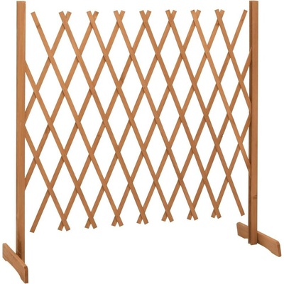 ZBXL Zahradní trelážový plot oranžový 180 x 100 cm masivní jedle