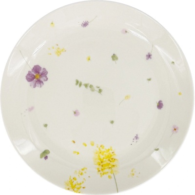 Dezertní porcelánový talíř Bella Symfonie 19 cm – luční kvítí, by inspire