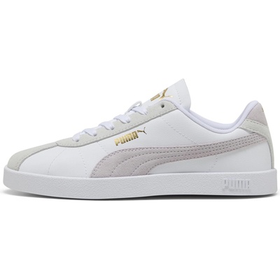 Puma dámska obuv na voľný čas CLUB II SD biela sivá zlatá