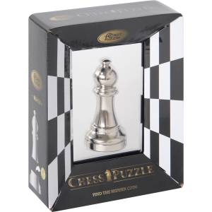 Hanayama Метален логически пъзел Hanayama - Cast Chess Bishop (473684)