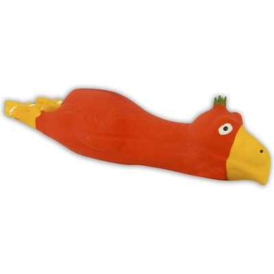 Akinu hračka pro psa latex kura červené 18 cm