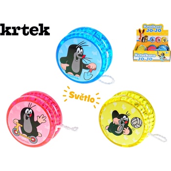 Wiky Jojo krtek svítící 5,5 cm