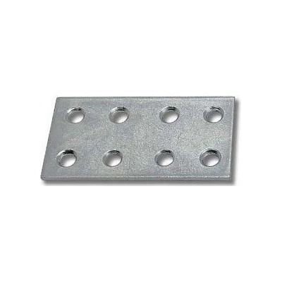 Spojovací plech dvojitý 60x30x2mm Zinek