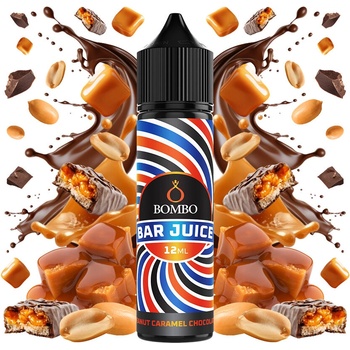 Bombo Bar Juice Peanut Chocolate Caramel 12ml/60ml