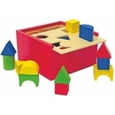 Drevené hračky Woody Krabička na procvičování tvarů