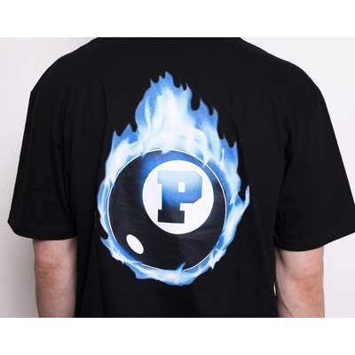 Pink Dolphin 8 Ball Flame Tee Black PS119118BFBL