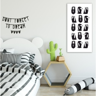 Divio Obraz na plátně pes, vzor 17964 Velikost: 60x120 cm