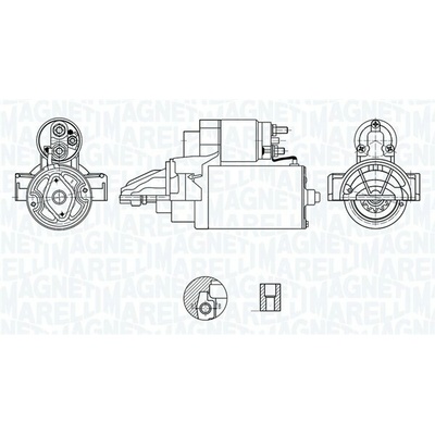 Štartér MAGNETI MARELLI 063721421010