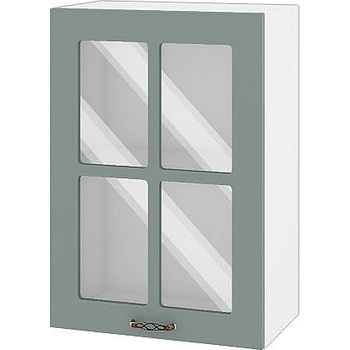 ИРИМ Горен кухненски шкаф Сити БФ-Олив мат-11-118 50 см