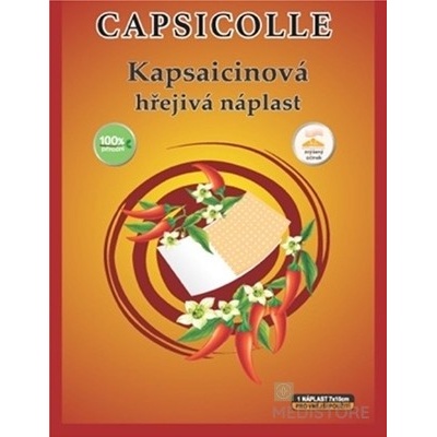 Tým pro farmácii s.r.o. Kapsaicínová hrejivá náplasť CAPSICOLLE 7 x 10 cm| 1 ks