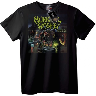 NOONEBRAND Тениска Municipal Waste Изкуството на Купона - 7XL, White