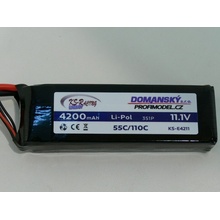 Profimodel KS-Racing Energy Li-Po baterie 4200 mAh / 11.1 V / 55/110C