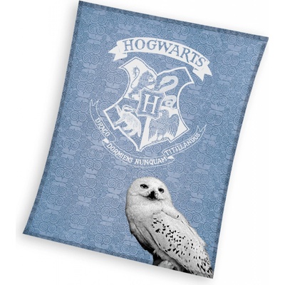 Carbotex Veľká coral fleece deka Harry Potter Gold Stars