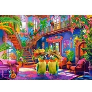 Castorland Puzzle 500 Parrots in Paradise CASTOR