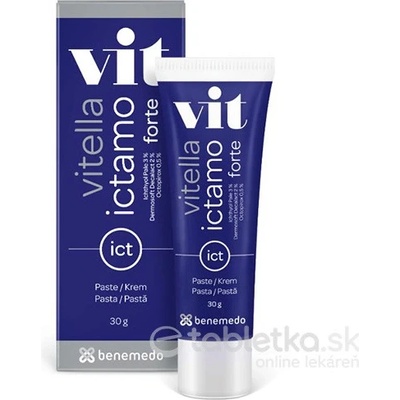 Vitella Ictamo Forte Pasta s bielym ichthyolem 30 g