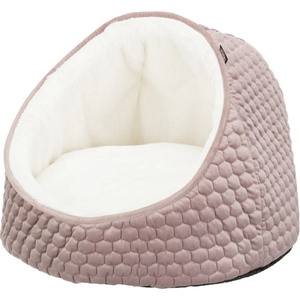 TRIXIE плюшена пещера Livia - ø 45 x 33 см, розова