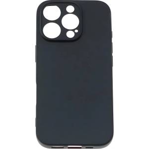 Apple Silikоново Меко калъфче TPU за Apple iPhone 16 Pro Max - Черен KP34931