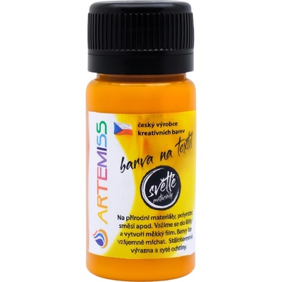 Artemiss Farba na svetlý textil 70 g 63 pomarančová