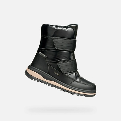 Geox Черни детски зимни обувки Geox Adelhide AB Geox | Cheren | Момичешки | 35