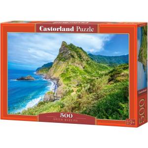 Castorland Пъзел Castorland от 500 части - Зелена Мадейра (53957)