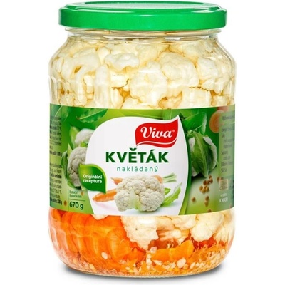 VIVA Květák nakládaný s mrkví 670 g – Zboží Dáma