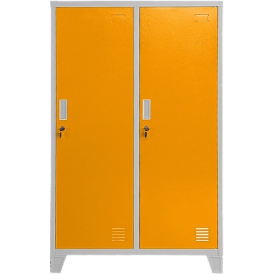 Carmen Метален шкаф Carmen CR-1604-2 JZ - Сив / оранжев (3580174_2)