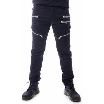 HEARTLESS мъжки панталони heartless - alihan - black slim fit - p-alihanm-b