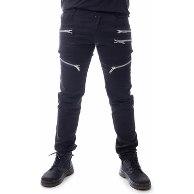 HEARTLESS мъжки панталони heartless - alihan - black slim fit - p-alihanm-b