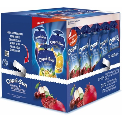 Capri Sun Višňa-Granátové jablko 15 x 330 ml