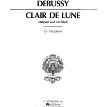 Claude Debussy Clair De Lune Ve svitu luny noty na sólo klavír