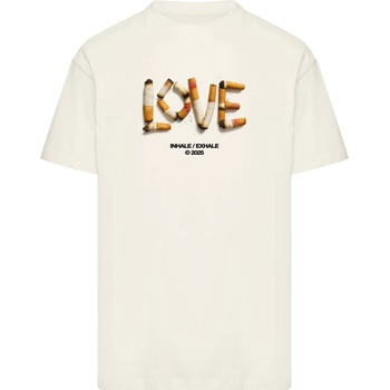 Mister Tee Тениска Inhale Heavy Oversize Tee sand XXLUB-MT3979-00208 - Тъмносив, размер XS