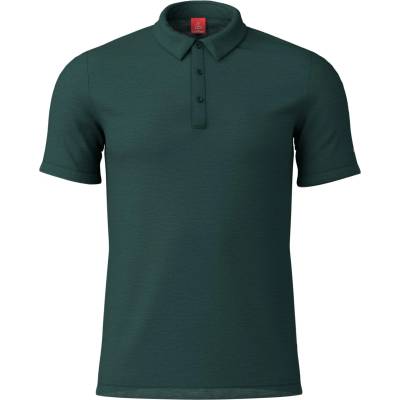 Löffler Мъжка поло тениска Löffler Poloshirt Merino-Tencel Polo shirt - Forest - размер 54 (EU) (216-2991-0815)