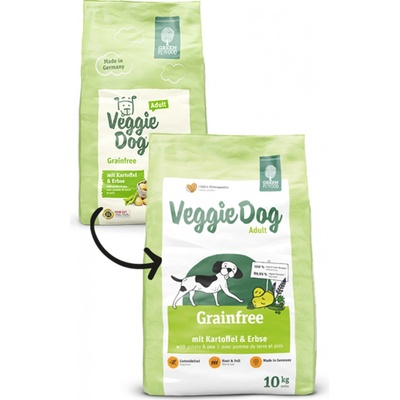 Green Petfood VeggieDog grainfree 2 x 10 kg