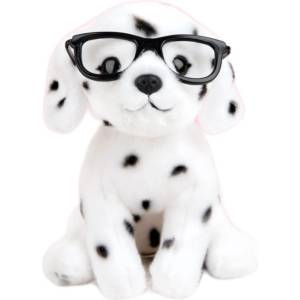 Studio Pets Плюшена играчка Studio Pets - Куче Далматинец с очила, Спот (6243) - baby