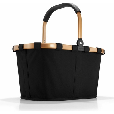 Nákupní košík CarryBag Frame zlatá/černá – Hledejceny.cz