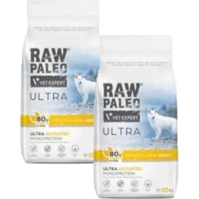 Raw Paleo Ultra Turkey Medium&Large Adult 2 x 10 kg