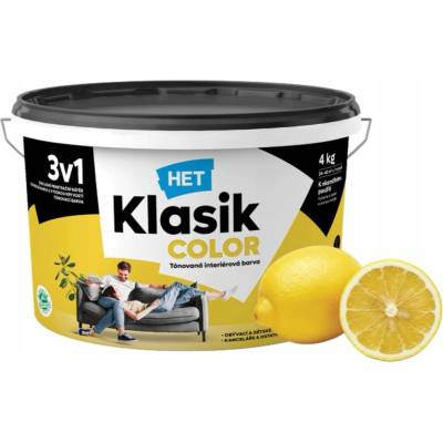 HET Klasik COLOR 4 kg 0618 Žltý citrónový