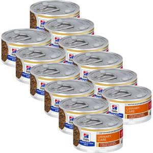 Hill's Hill s Prescription Diet Feline Stew c/d Urinary Stress с пиле и зеленчуци 12 x 82 г