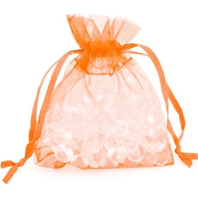 Organzový sáček 12x17cm Oranžový (Orange)