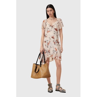 AllSaints Рокля с коприна AllSaints DARMA (W018DC)