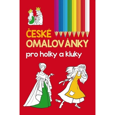 České omalovánky pro holky a kluky