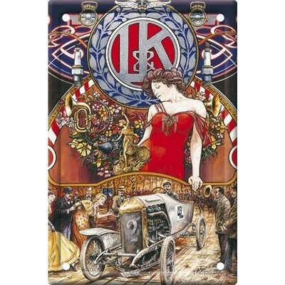 Plechové cedulka L&K, 150 x 100 mm