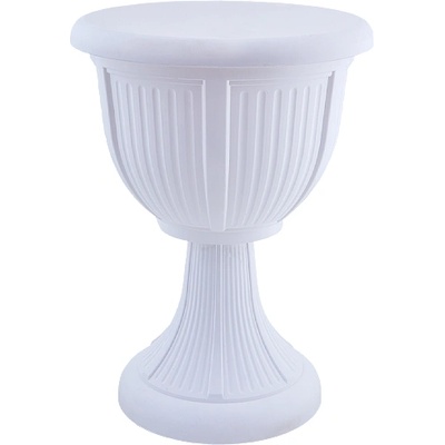 ALEANA САКСИЯ ЛЕОН НА ОСНОВА ДЪЛБОКА 31см БЯЛ (114008)