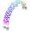 1stPlayer удължителен кабел Extension Modding Cable PCIe 6+2PIN Addressable RGB White (NC2-8P-WH)